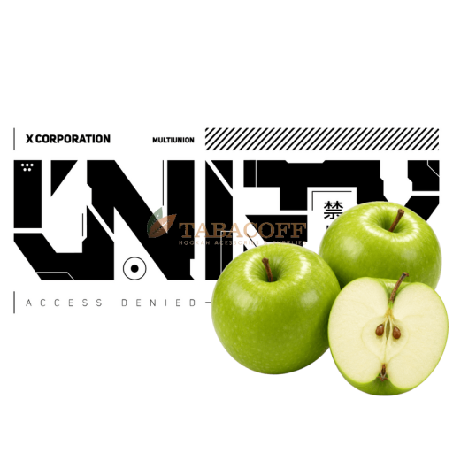 Тютюн для кальяну Unity Green Apple (Зелене яблуко) 100 гр